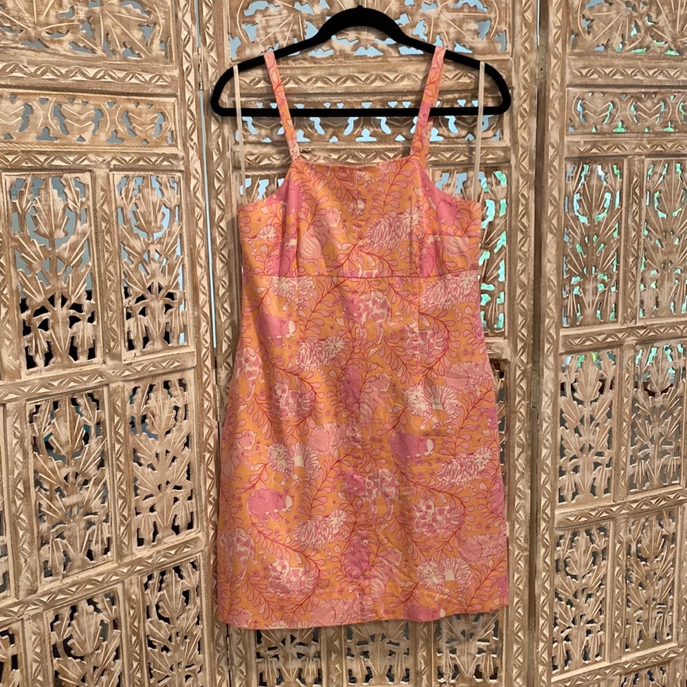 Vintage Lilly Pulitzer Shift Dress Size 6/8